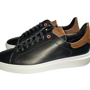 Good Man Brand Mens Sneaker Black Dark Vachetta 10.5 MSRP $288 Legend London NWB